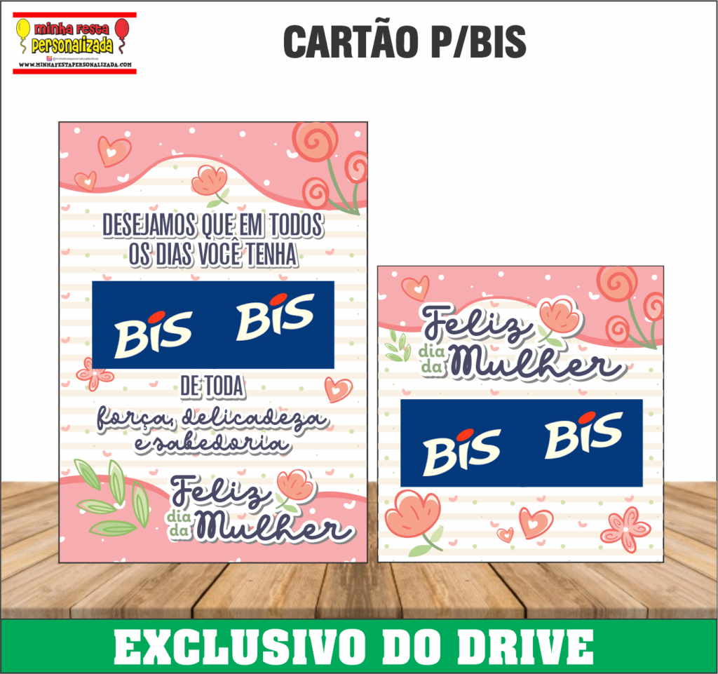 CARTAO BIS 1024x961 - Dia das Mulheres 02 &ndash; Dispon&iacute;vel Apenas no Nosso Drive!