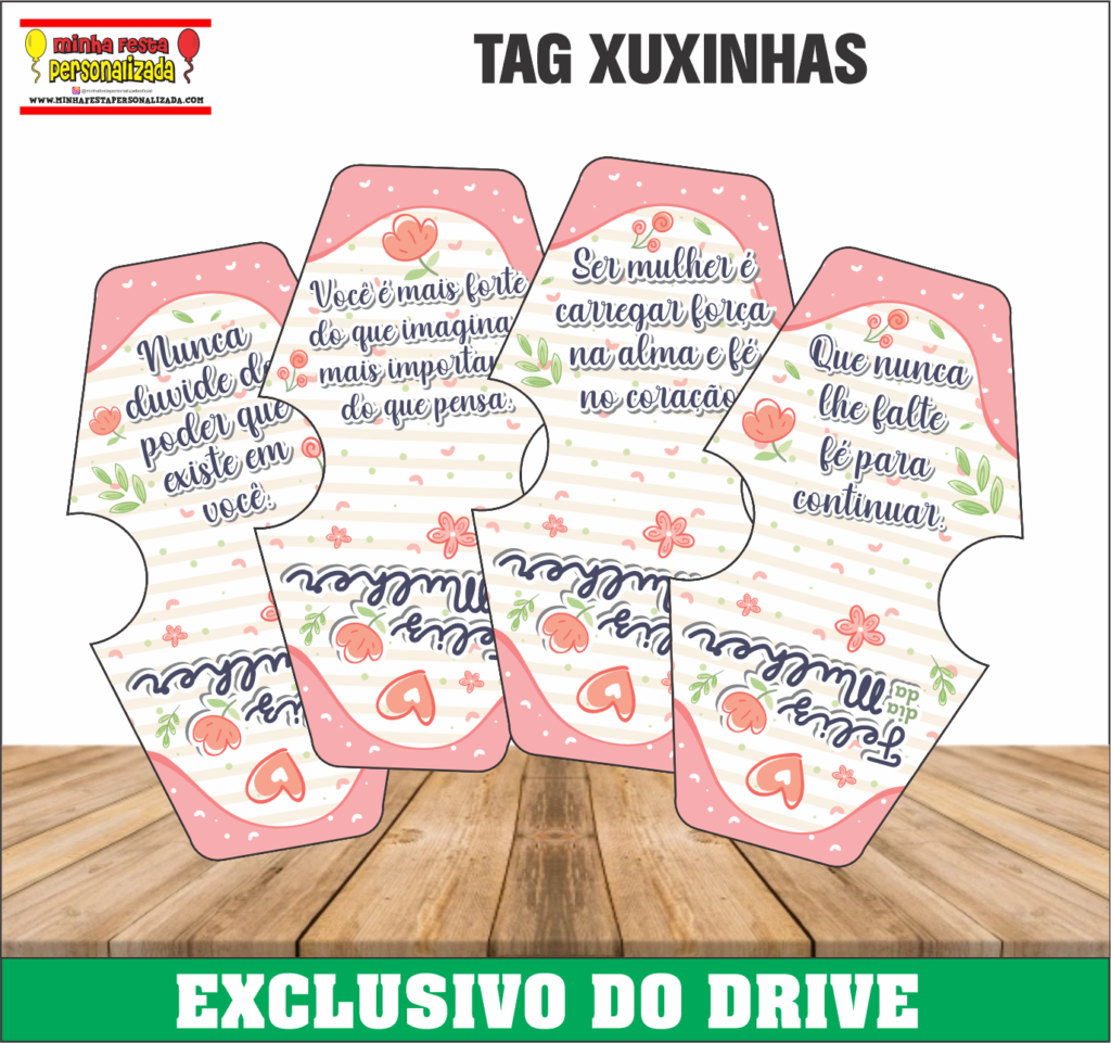 TAG PARA XUXINHA 1024x961 - Dia das Mulheres 02 &ndash; Dispon&iacute;vel Apenas no Nosso Drive!