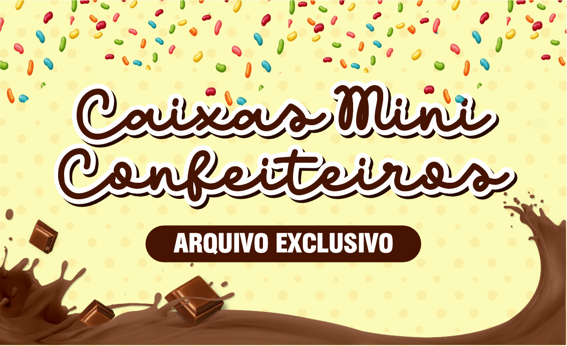 00 CAPA - Caixa Mini Confeiteiro Prontas Para Imprimir