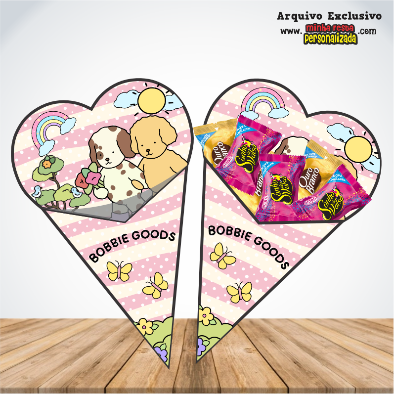 BOBBIE GOODS - Cones Personalizados Para Imprimir