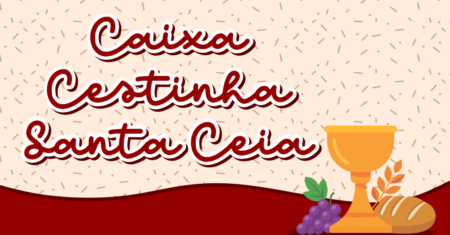 Caixa Cesta Santa Ceia Para Imprimir Gratuito