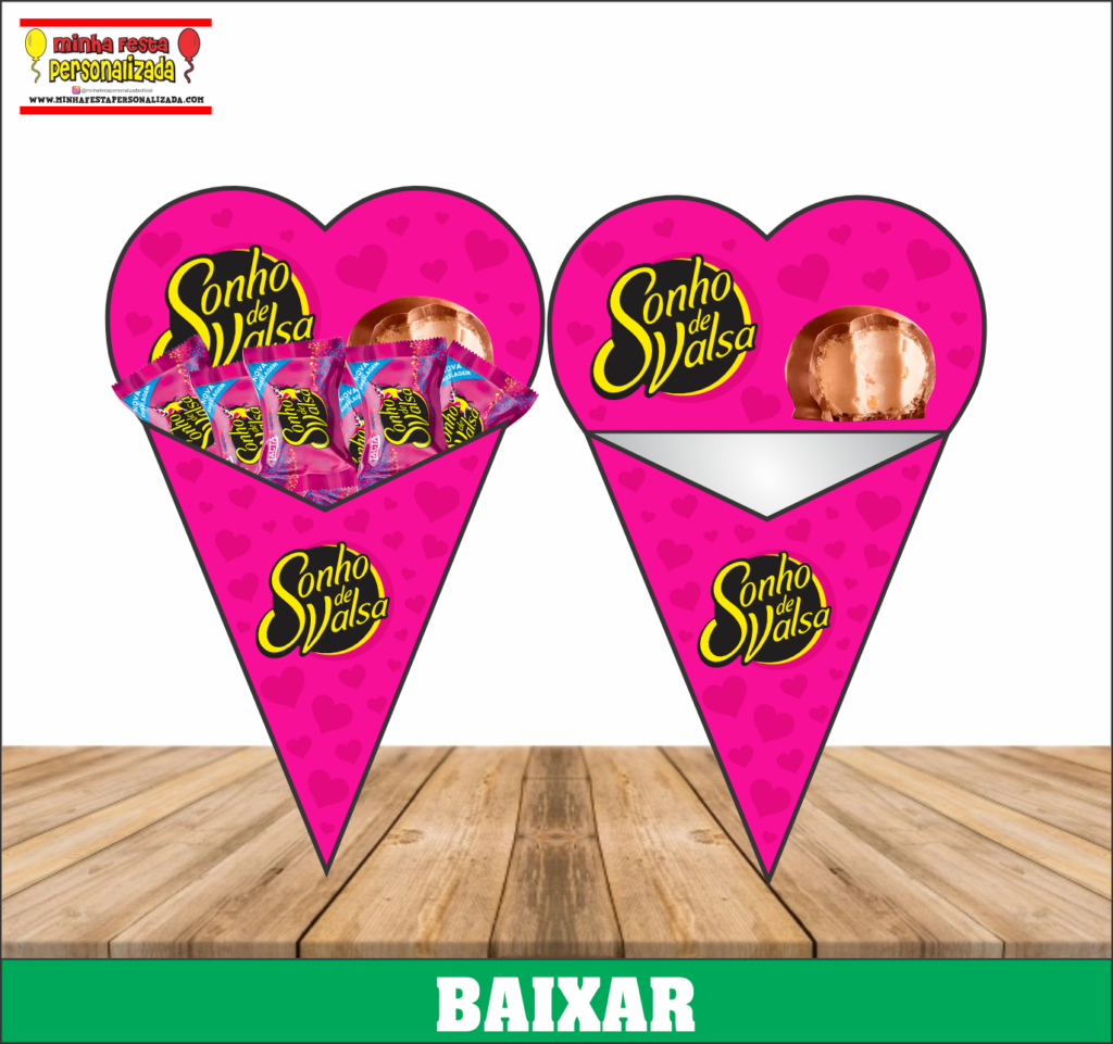 CONE BOMBOM SONHO DE VALSA 1024x961 - Cone Para Bombons Para Imprimir Gratuito