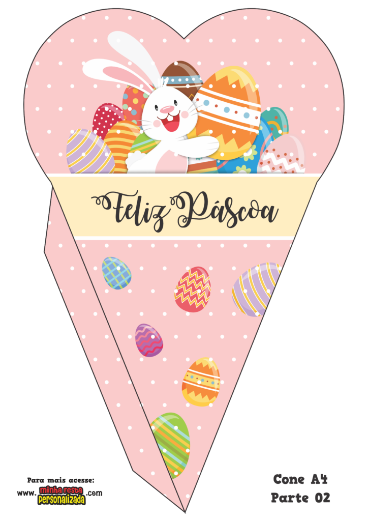 MODELO 01 PARTE 02 724x1024 - Cone Coelho da P&aacute;scoa Modelo 01 Gratuito