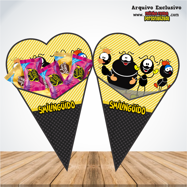 SMILINGUIDO 1 - Cones Personalizados Para Imprimir