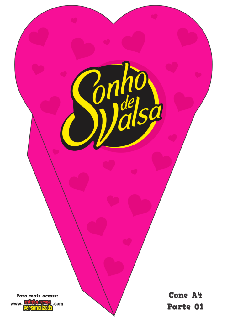SONHO DE VALSA PARTE 01 724x1024 - Cone Para Bombom Sonho de Valsa