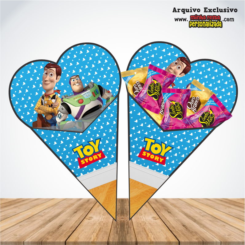 TOY STORY - Cones Personalizados Para Imprimir