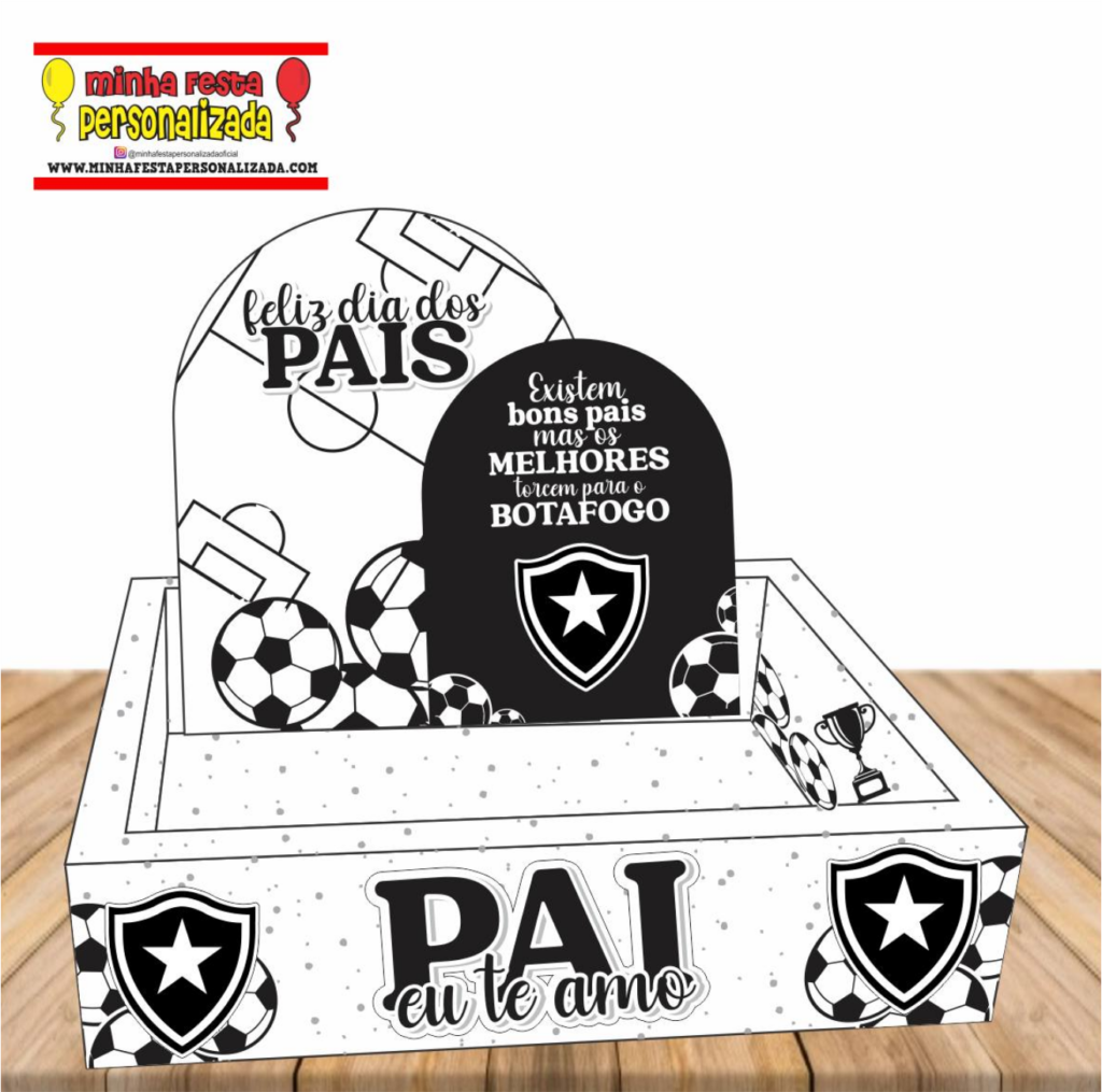 BOTAFOGO 1024x1015 - Caixa Cesta Times Dia dos Pais 01 Para Imprimir