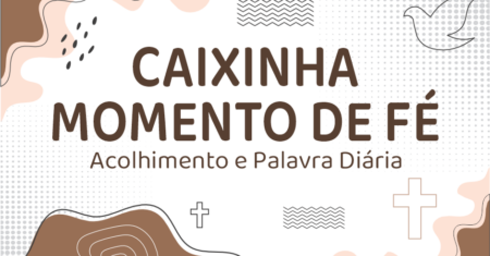 Caixinha Momento de Fé Para Imprimir Gratuito