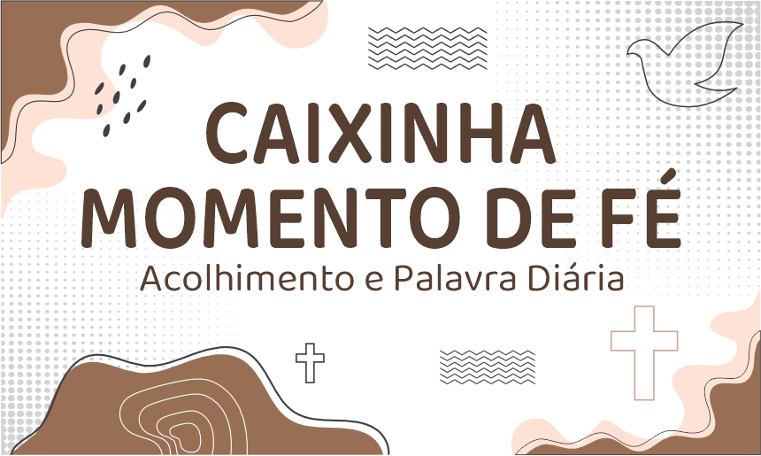 CAPA CAIXINHA MOMENTO DE FE - Caixinha Momento de Fé Para Imprimir Gratuito