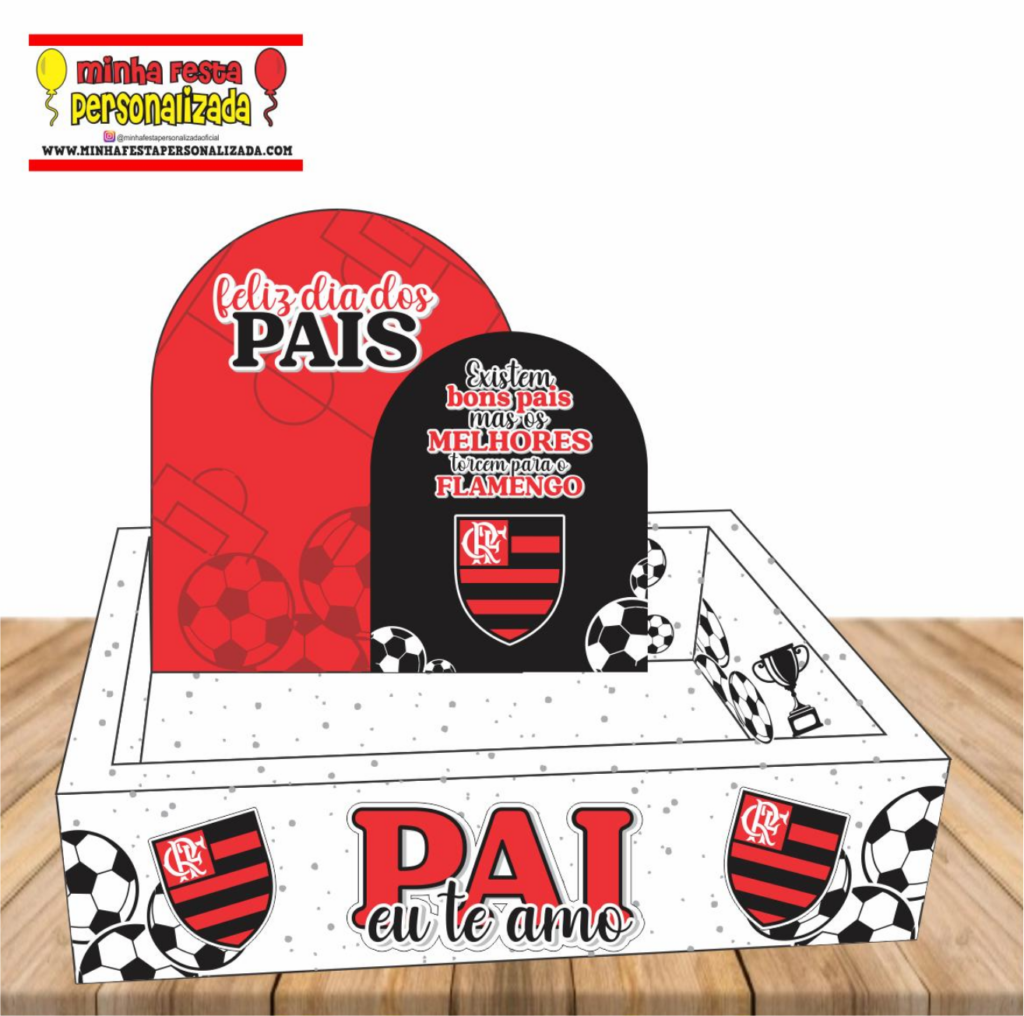 FLAMENGO 1024x1016 - Caixa Cesta Times Dia dos Pais 01 Para Imprimir