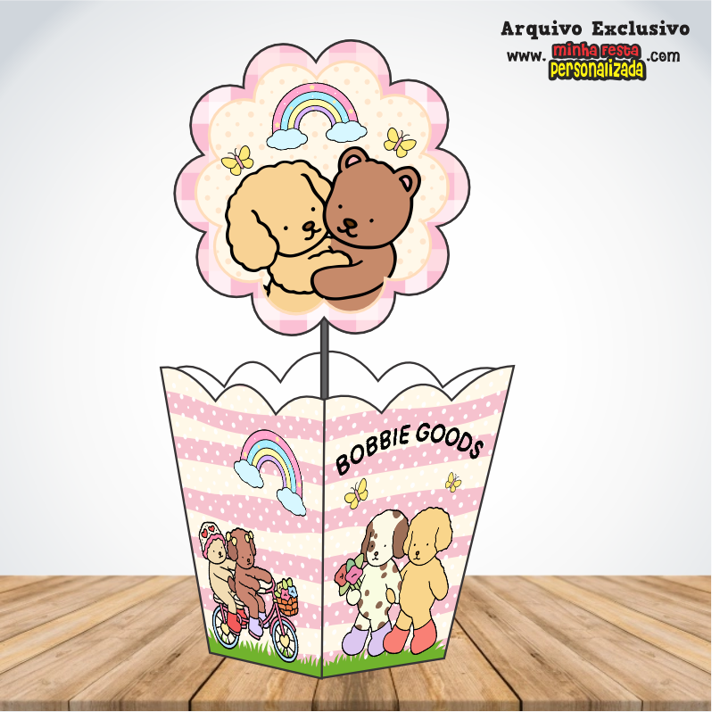 BOBBIE GOODS - Centro de Mesa Cachepot P Para Imprimir