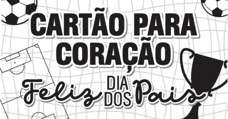 Card Coração Times Para Imprimir