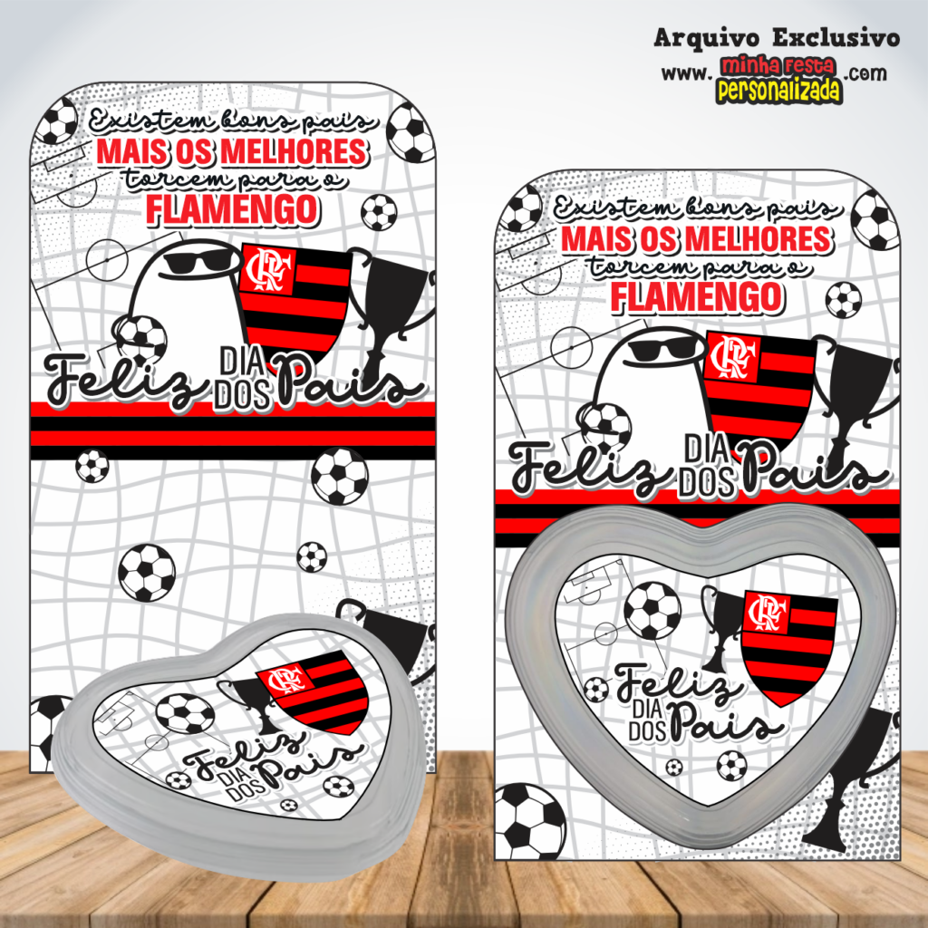 FLAMENGO 1024x1024 - Card Cora&ccedil;&atilde;o Times Para Imprimir