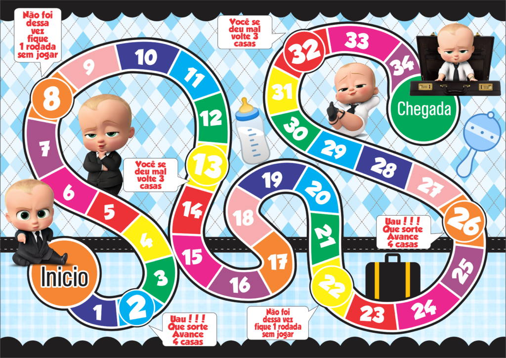 JOGO TABULEIRO PERSONALIZADO PODEROSO CHEFINHO 1024x724 - Jogo de tabuleiro personalizado Poderoso Chefinho