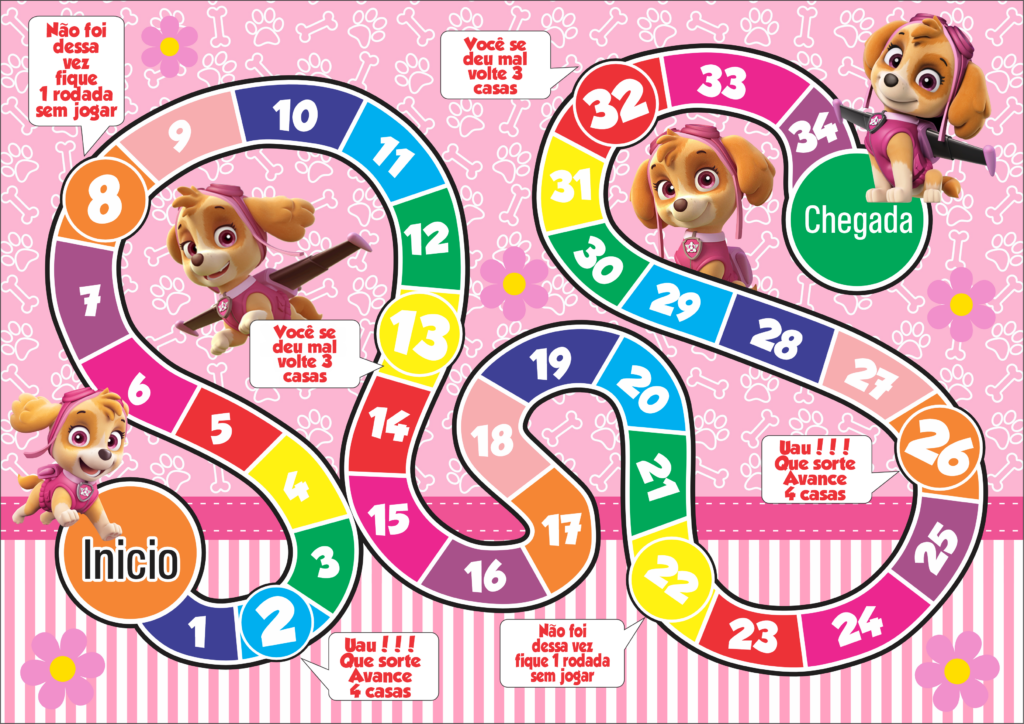 JOGO TABULEIRO PERSONALIZADO SKYE 1024x724 - Jogo de tabuleiro personalizado Skye