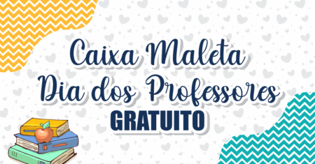 Caixa Maleta Dia dos Professores Gratuito Para Imprimir