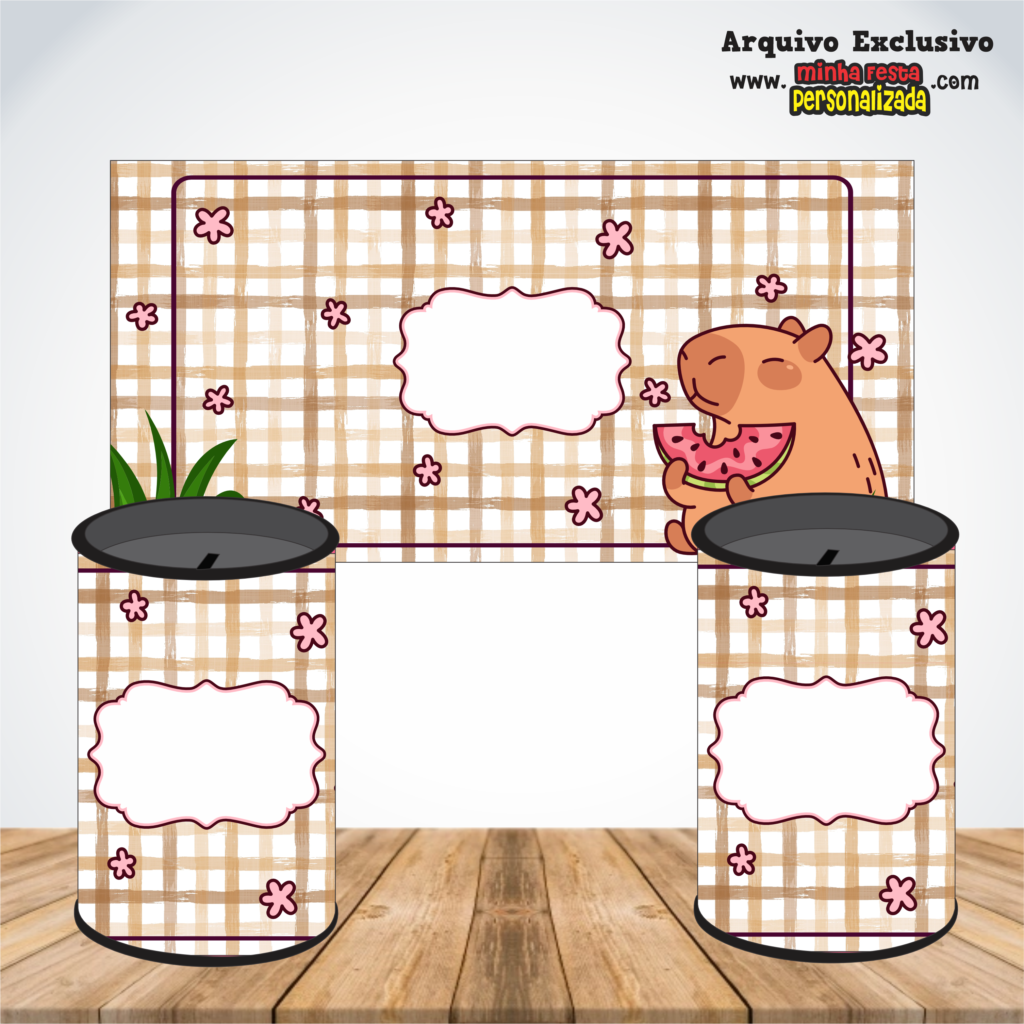 CAPIVARA 1024x1024 - Rotulos Para Cofrinhos Personalizados Para Imprimir