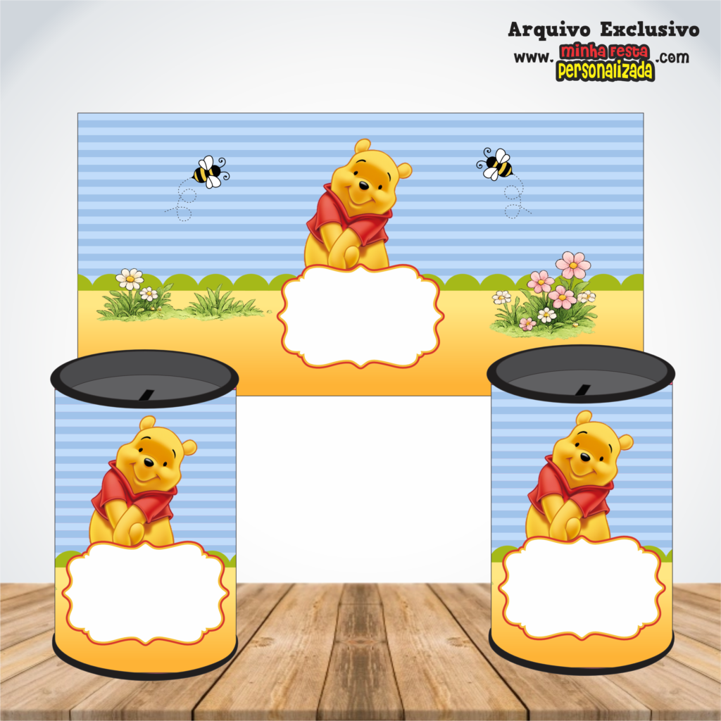 URSINHO POOH 1024x1024 - Rotulos Para Cofrinhos Personalizados Para Imprimir