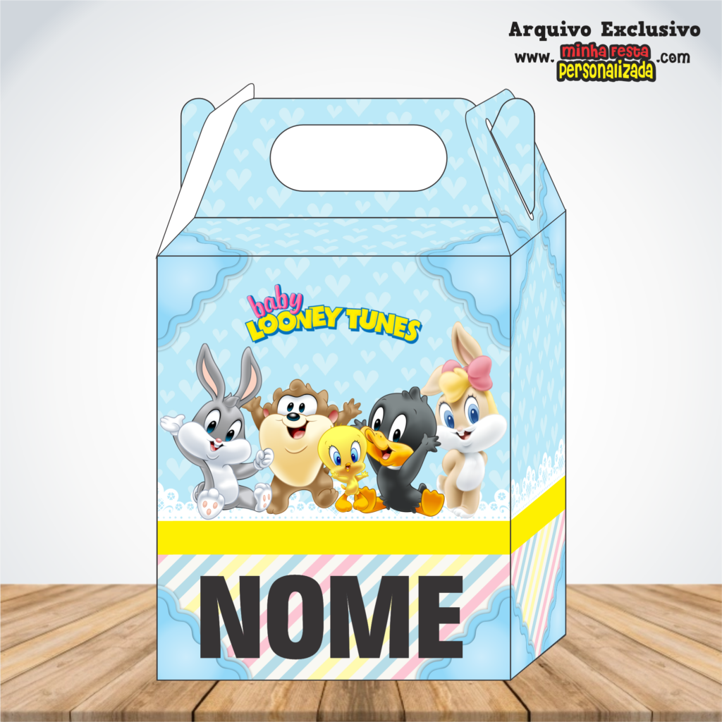 BABY LOONEY TUNES 1024x1024 - Caixa Maleta Diversos Temas Pronto Para Imprimir