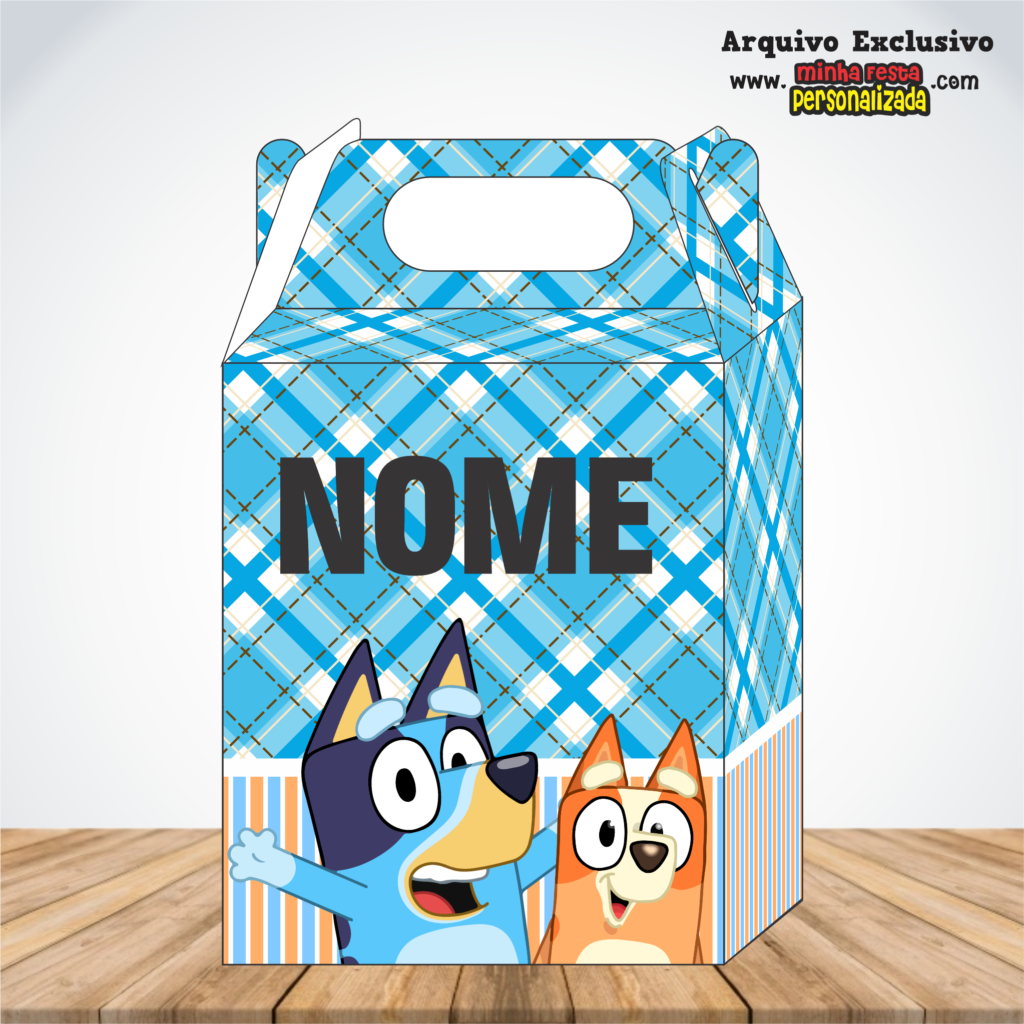 BLUEY 1024x1024 - Caixa Maleta Diversos Temas Pronto Para Imprimir