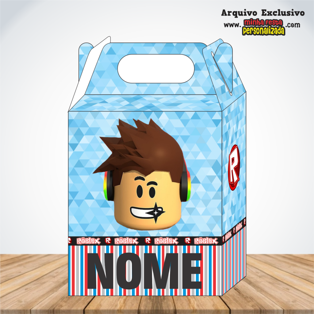 ROBLOX 1024x1024 - Caixa Maleta Diversos Temas Pronto Para Imprimir